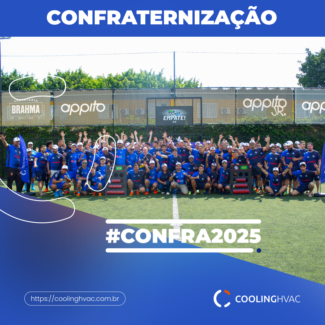 Time COOLING HVAC em confraternização