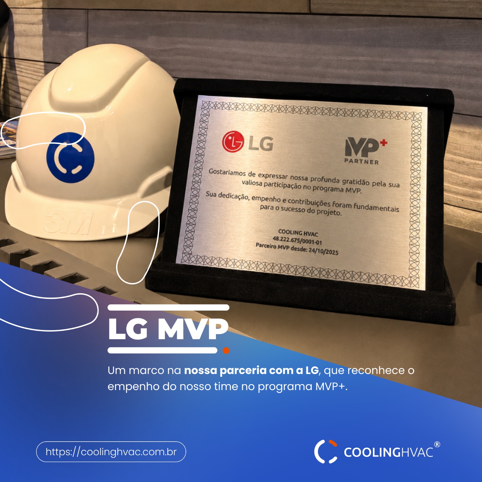 Reconhecimento LG MVP Partner